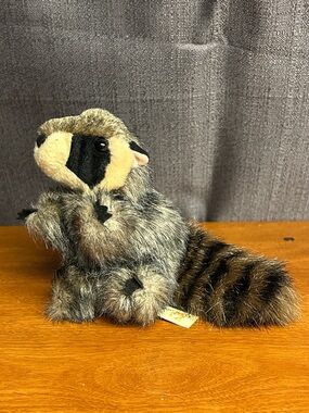 Plush Raccoon Stuffed Animal - Brown and Gray